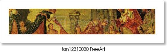 Free art print of Esther before Ahasuerus by Jacopo Robusti, Called Tintoretto