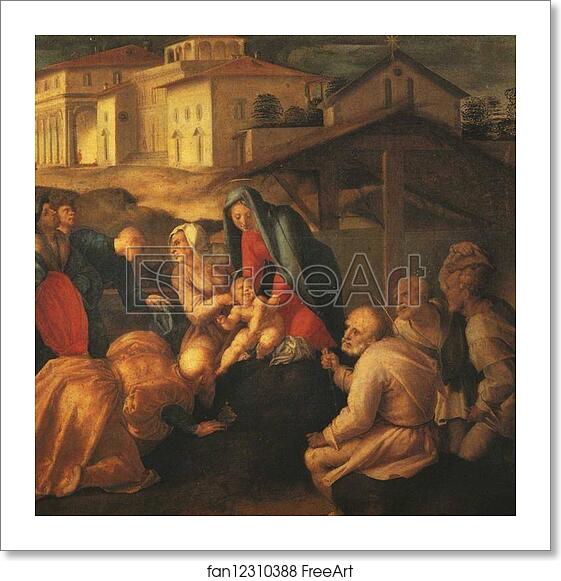 Free art print of The Adoration of the Magi. Detail by Jacopo Carrucci, Known As Pontormo Free art print of The Adoration of the Magi. Detail by Jacopo Carrucci, Known As Pontormo