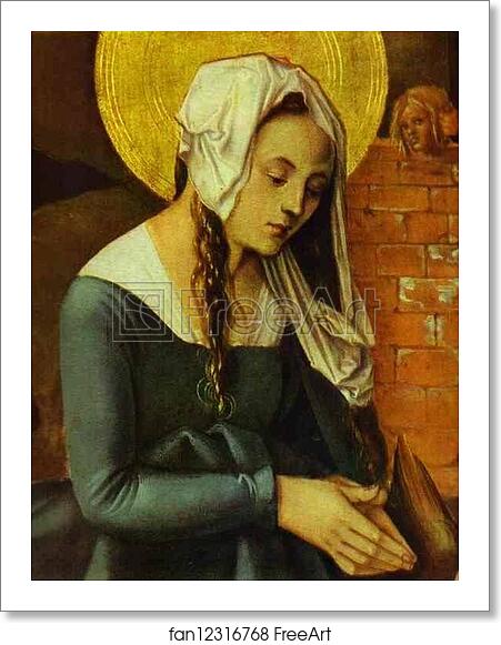 Free art print of The Nativity. Detail by Hans Baldung, Called Grien Free art print of The Nativity. Detail by Hans Baldung, Called Grien