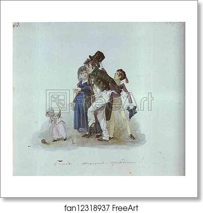Free art print of "Get Married, Gentlemen! That Would Come in Very Handy!" by Pavel Fedotov