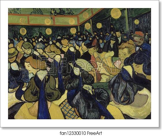Free art print of The Dance Hall in Arles by Vincent Van Gogh Free art print of The Dance Hall in Arles by Vincent Van Gogh