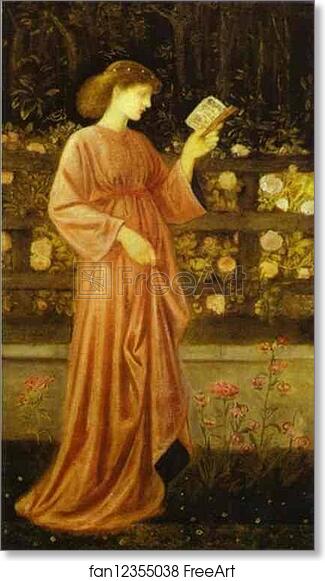 Free art print of Princess Sabra (The King's Daughter) by Sir Edward Coley Burne-Jones