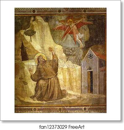 Free art print of Stigmatization by Giotto
