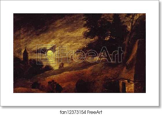 Free art print of Dune Landscape by Moonlight by Adriaen Brouwer Free art print of Dune Landscape by Moonlight by Adriaen Brouwer