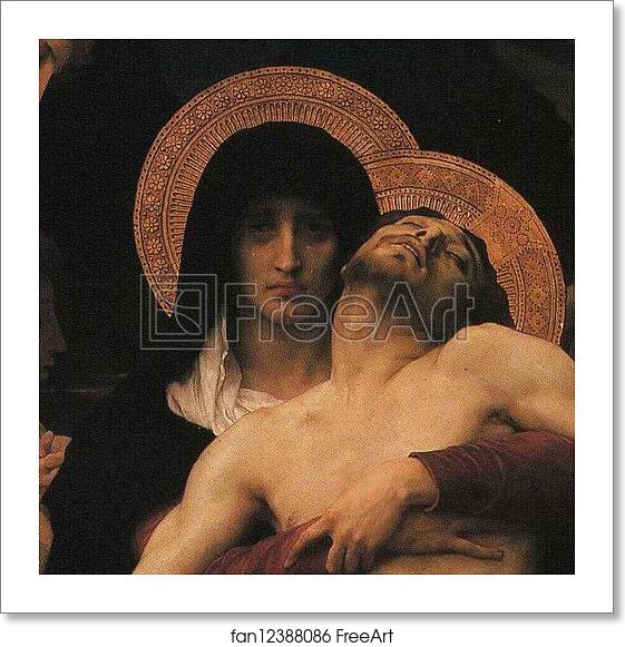 Free art print of Pieta. Detail by William-Adolphe Bouguereau Free art print of Pieta. Detail by William-Adolphe Bouguereau