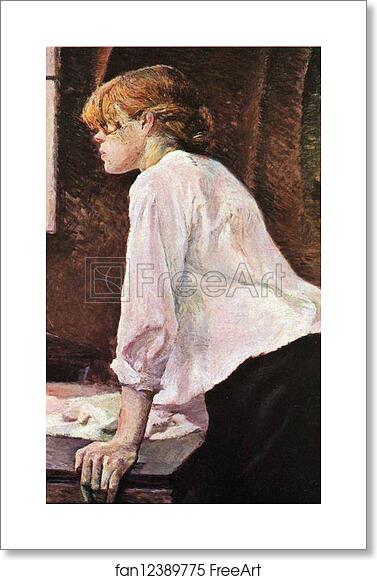 Free art print of The Laundress by Henri De Toulouse-Lautrec Free art print of The Laundress by Henri De Toulouse-Lautrec