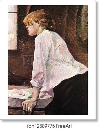 Free art print of The Laundress by Henri De Toulouse-Lautrec Free art print of The Laundress by Henri De Toulouse-Lautrec