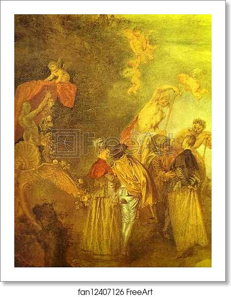 Free art print of Embarkation for Cythera, or The Pilgrimage to Cythera. Detail by Jean-Antoine Watteau Free art print of Embarkation for Cythera, or The Pilgrimage to Cythera. Detail by Jean-Antoine Watteau