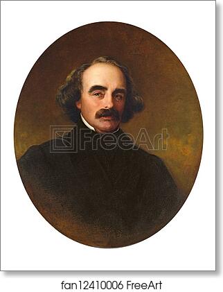 Free art print of Nathaniel Hawthorne by Emanuel Leutze Free art print of Nathaniel Hawthorne by Emanuel Leutze