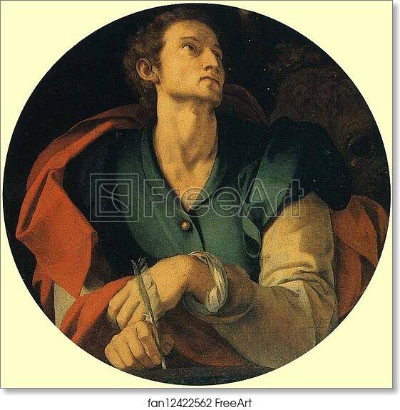 Free art print of St. Luke by Agnolo Bronzino