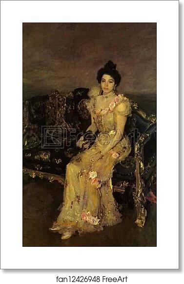 Free art print of Portrait of Sophia Botkina by Valentin Serov Free art print of Portrait of Sophia Botkina by Valentin Serov