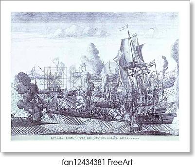Free art print of Battle of Gangut, June 27, 1714 by Alexey Zubov Free art print of Battle of Gangut, June 27, 1714 by Alexey Zubov
