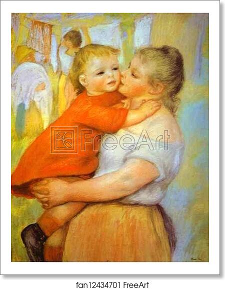 Free art print of Aline and Pierre by Pierre-Auguste Renoir Free art print of Aline and Pierre by Pierre-Auguste Renoir