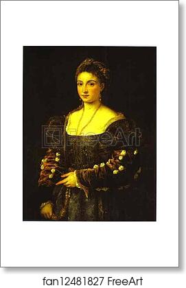 Free art print of La Bella by Titian