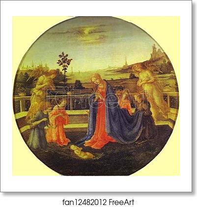 Free art print of Adoration of the Child by Filippino Lippi Free art print of Adoration of the Child by Filippino Lippi