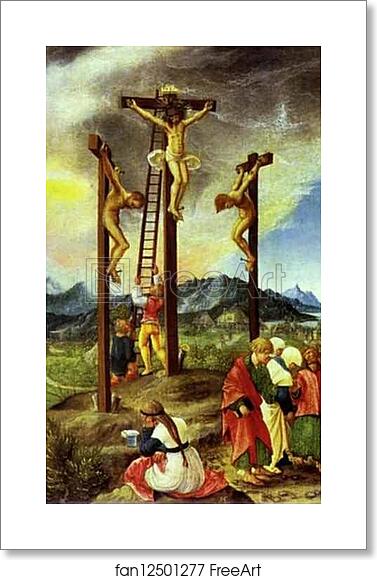 Free art print of The Crucifixion by Albrecht Altdorfer Free art print of The Crucifixion by Albrecht Altdorfer