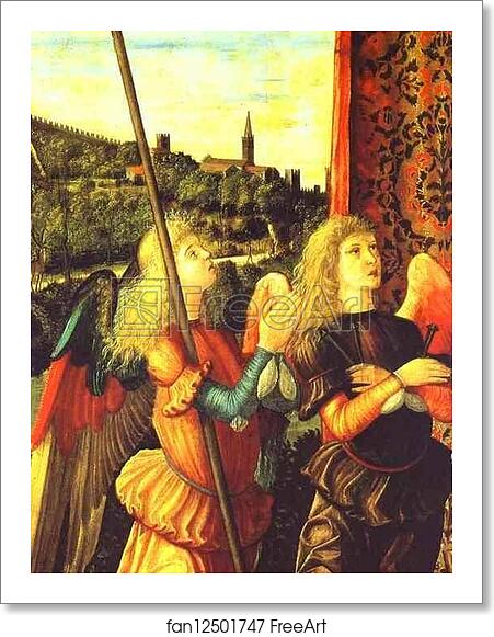 Free art print of Christ with the Symbols of the Passion Surrounded by Angels. Detail by Vittore Carpaccio Free art print of Christ with the Symbols of the Passion Surrounded by Angels. Detail by Vittore Carpaccio