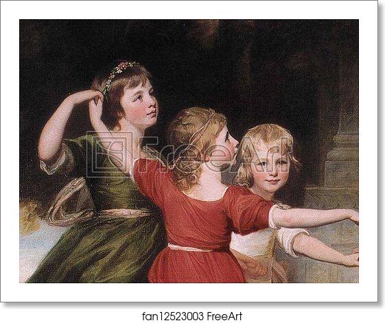 Free art print of The Levenson-Gower Children. Detail by George Romney Free art print of The Levenson-Gower Children. Detail by George Romney