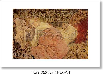 Free art print of Two Friends by Henri De Toulouse-Lautrec