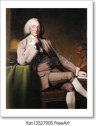 Free art print of Dr James Ainslie by George Romney