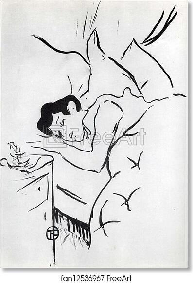 Free art print of Ta Bouche / Your Mouth by Henri De Toulouse-Lautrec