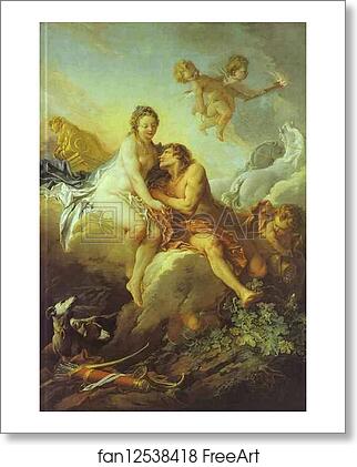 Free art print of Aurore et Céphale. / Aurora and Cephalus by François Boucher