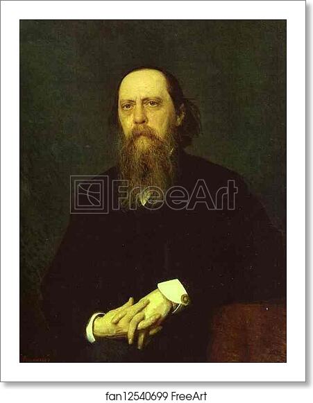 Free art print of Portrait of the Author Mikhail Saltykov-Shchedrin by Ivan Kramskoy Free art print of Portrait of the Author Mikhail Saltykov-Shchedrin by Ivan Kramskoy