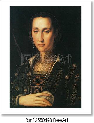 Free art print of Portrait of Eleonora of Toledo as an Old Woman by Agnolo Bronzino