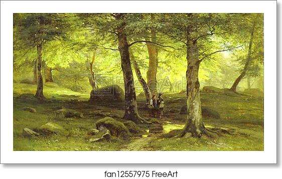 Free art print of In the Grove by Ivan Shishkin Free art print of In the Grove by Ivan Shishkin