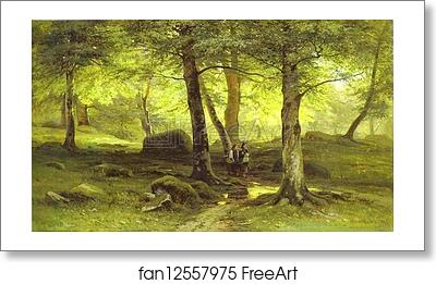 Free art print of In the Grove by Ivan Shishkin