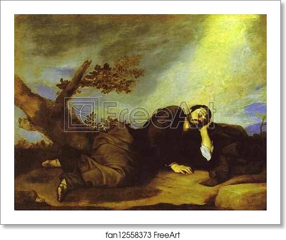 Free art print of Jacob's Dream by Jusepe De Ribera