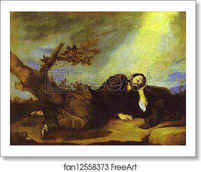 Free art print of Jacob's Dream by Jusepe De Ribera Free art print of Jacob's Dream by Jusepe De Ribera
