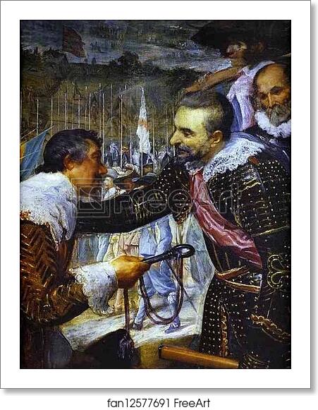 Free art print of Surrender of Breda (Las Lanzas). Detail by Diego Velázquez Free art print of Surrender of Breda (Las Lanzas). Detail by Diego Velázquez