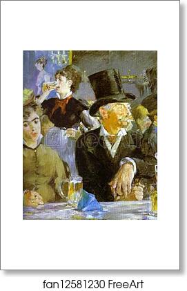 Free art print of Bock Drinkers by Edouard Manet