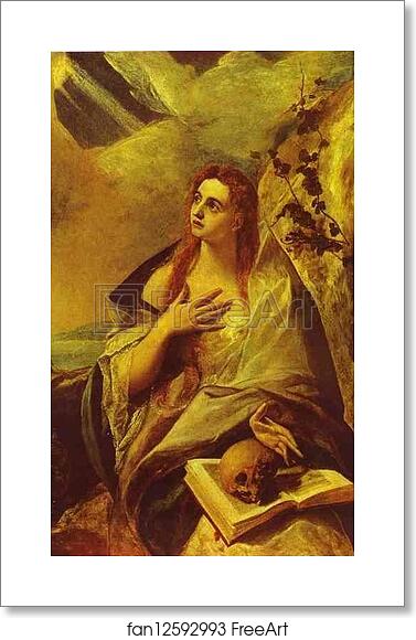 Free art print of St. Mary Magdalene by El Greco Free art print of St. Mary Magdalene by El Greco