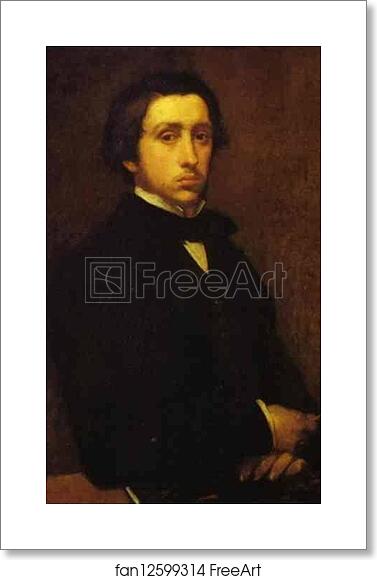 Free art print of Self-Portrait by Edgar Degas Free art print of Self-Portrait by Edgar Degas