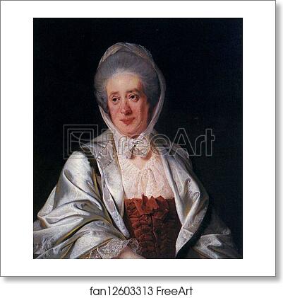 Free art print of Mrs Samuel Crompton by Joseph Wright Of Derby