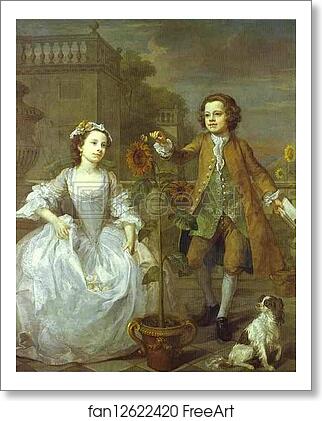 Free art print of The Mackinen Children by William Hogarth Free art print of The Mackinen Children by William Hogarth