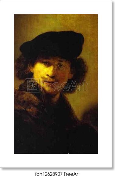 Free art print of Self-Portrait with Velvet Beret and Furred Mantel by Rembrandt Harmenszoon Van Rijn Free art print of Self-Portrait with Velvet Beret and Furred Mantel by Rembrandt Harmenszoon Van Rijn