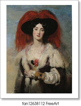 Free art print of Mrs. Robert, Later Lady Peel by Sir Thomas Lawrence