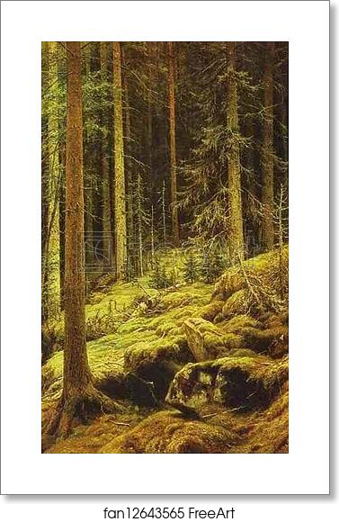 Free art print of Thickets by Ivan Shishkin Free art print of Thickets by Ivan Shishkin