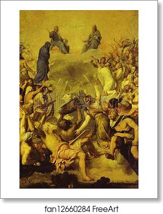 Free art print of La Gloria by Titian Free art print of La Gloria by Titian