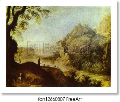 Free art print of Landscape by Bartolomé Esteban Murillo