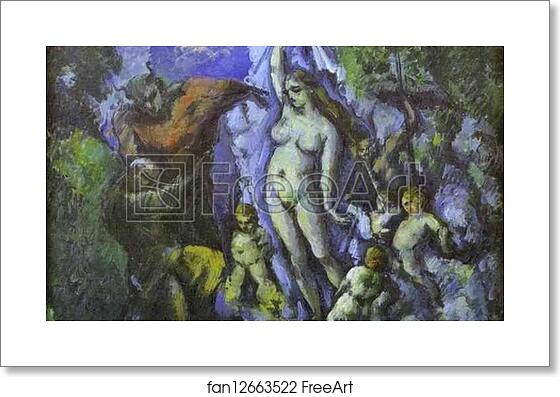 Free art print of Temptation of St. Anthony by Paul Cézanne