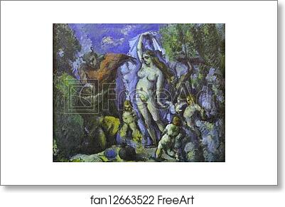 Free art print of Temptation of St. Anthony by Paul Cézanne