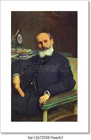 Free art print of Portrait of Art Critic Pavel Kovalevsky by Ivan Kramskoy Free art print of Portrait of Art Critic Pavel Kovalevsky by Ivan Kramskoy