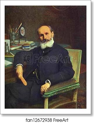 Free art print of Portrait of Art Critic Pavel Kovalevsky by Ivan Kramskoy Free art print of Portrait of Art Critic Pavel Kovalevsky by Ivan Kramskoy
