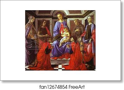 Free art print of Madonna and Child with Six Saints by Alessandro Botticelli Free art print of Madonna and Child with Six Saints by Alessandro Botticelli