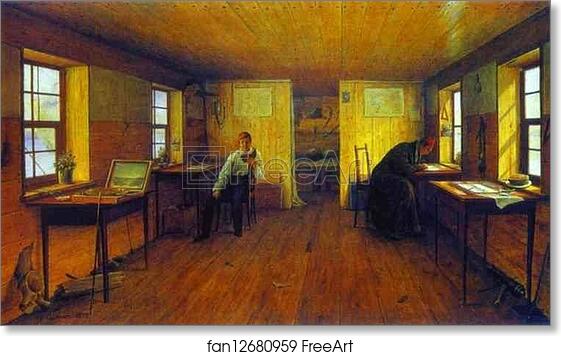 Free art print of Studio of the Artists N. and G. Tchernetsovs by Alexey Tyranov