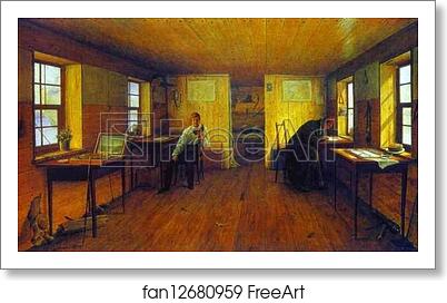 Free art print of Studio of the Artists N. and G. Tchernetsovs by Alexey Tyranov